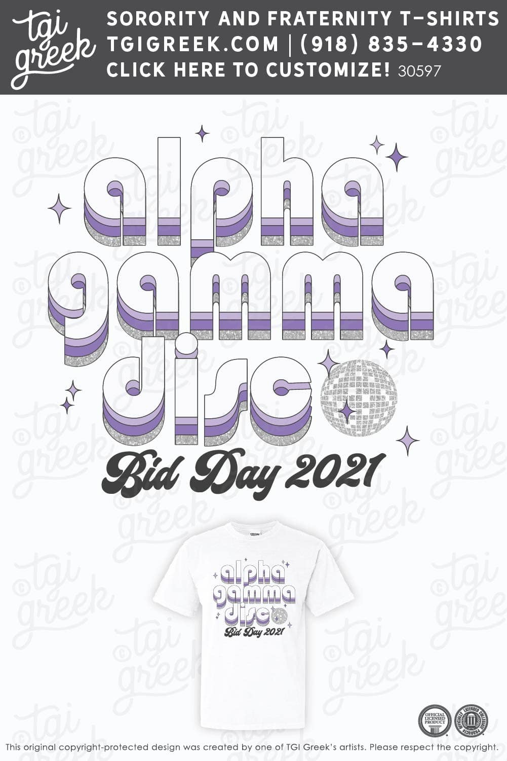 Alpha Gamma Delta – TSU Disco Bid Day