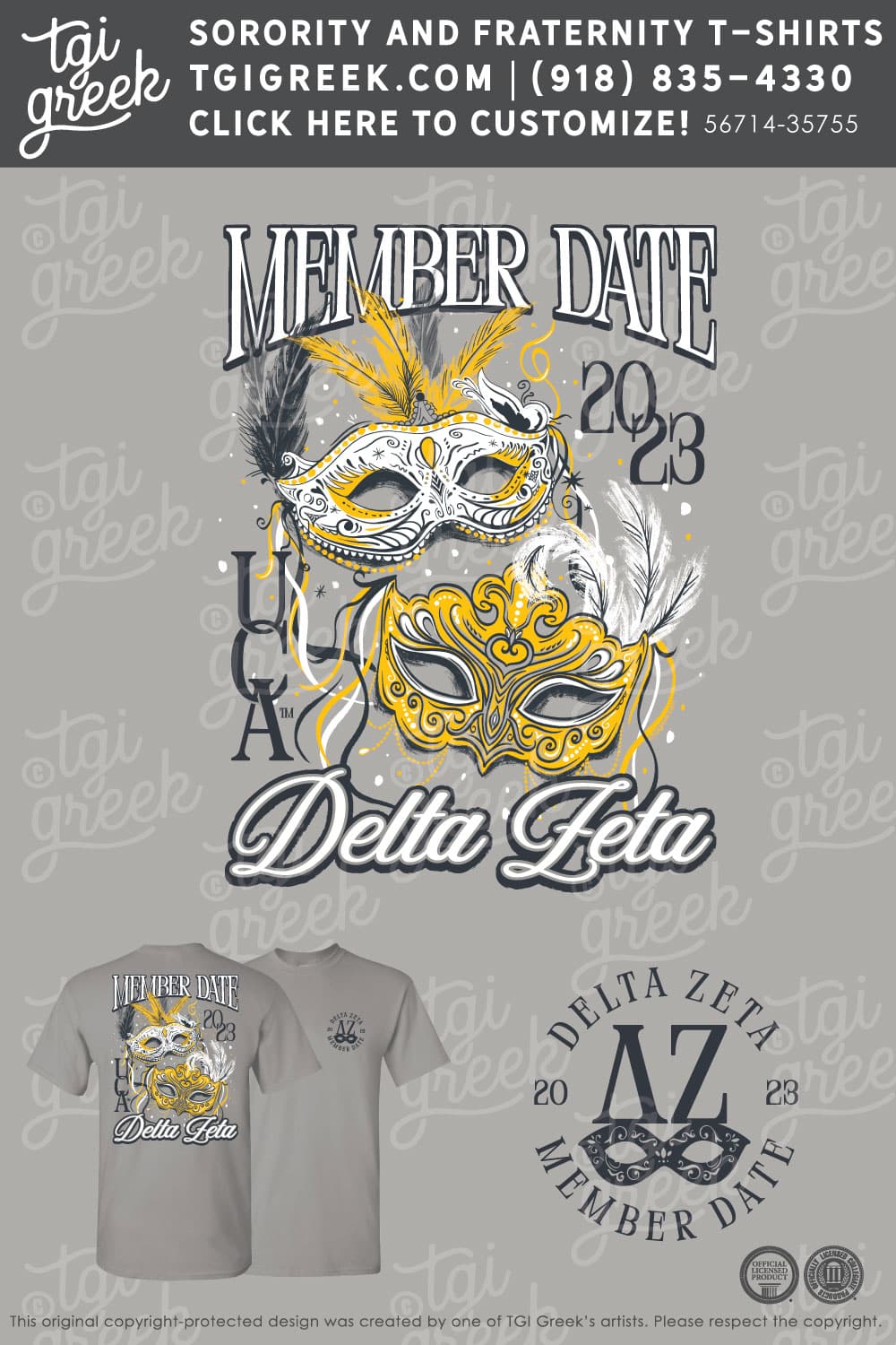 Delta Zeta – UCA Member Date