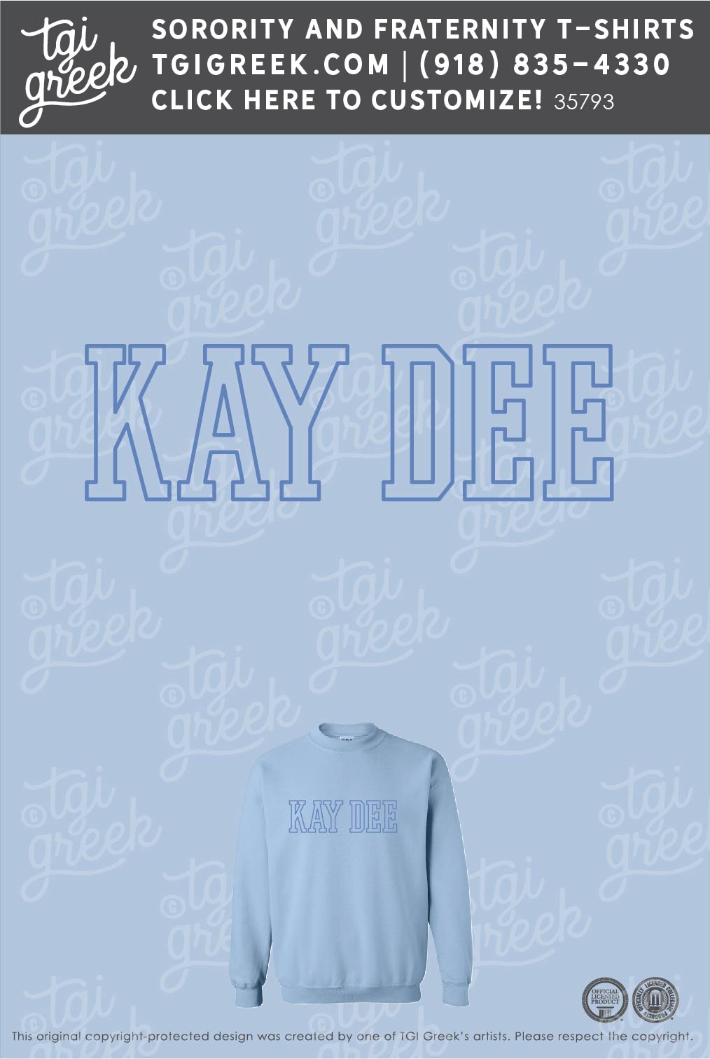 Kappa Delta – SJSU PR Sweatshirt
