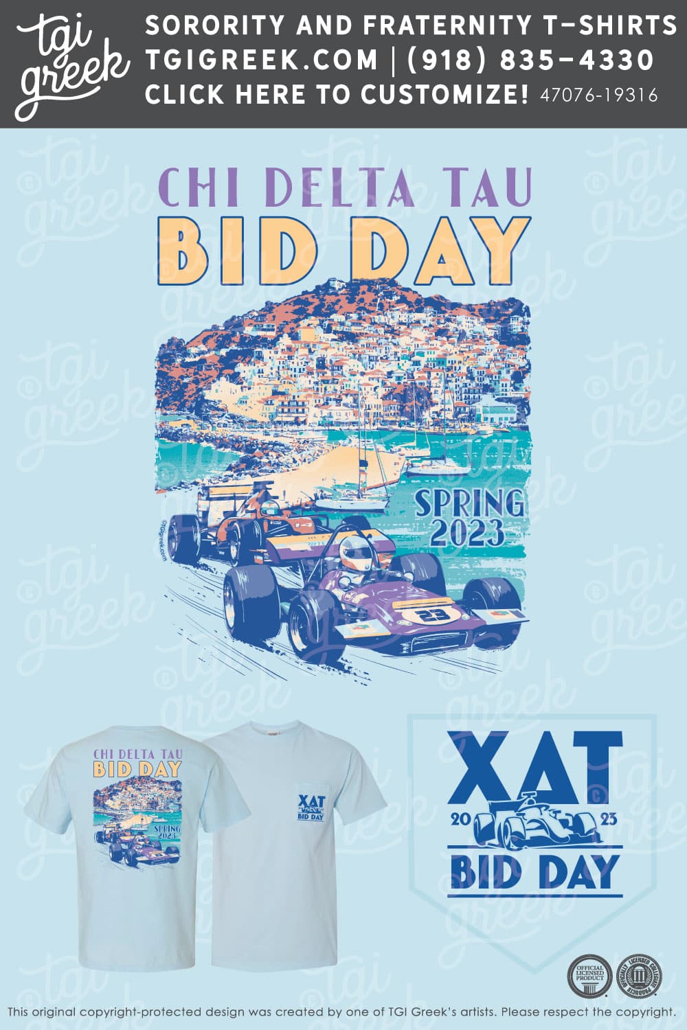 Chi Delta Tau – TRU Bid Day Monaco