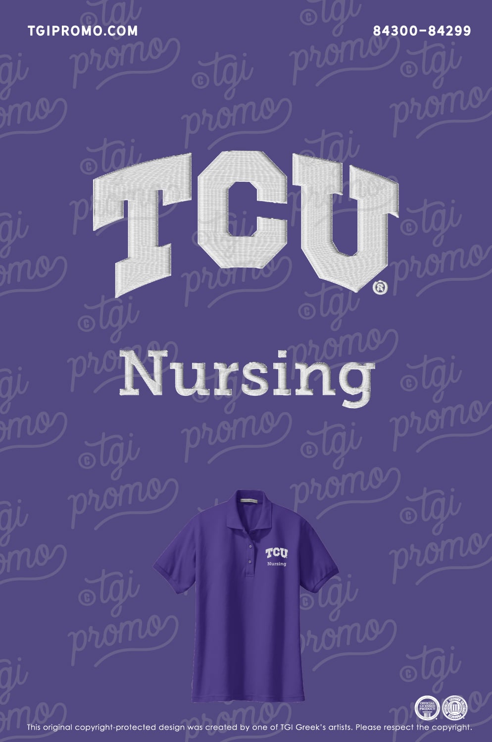 Texas Christian University – Nursing Polo