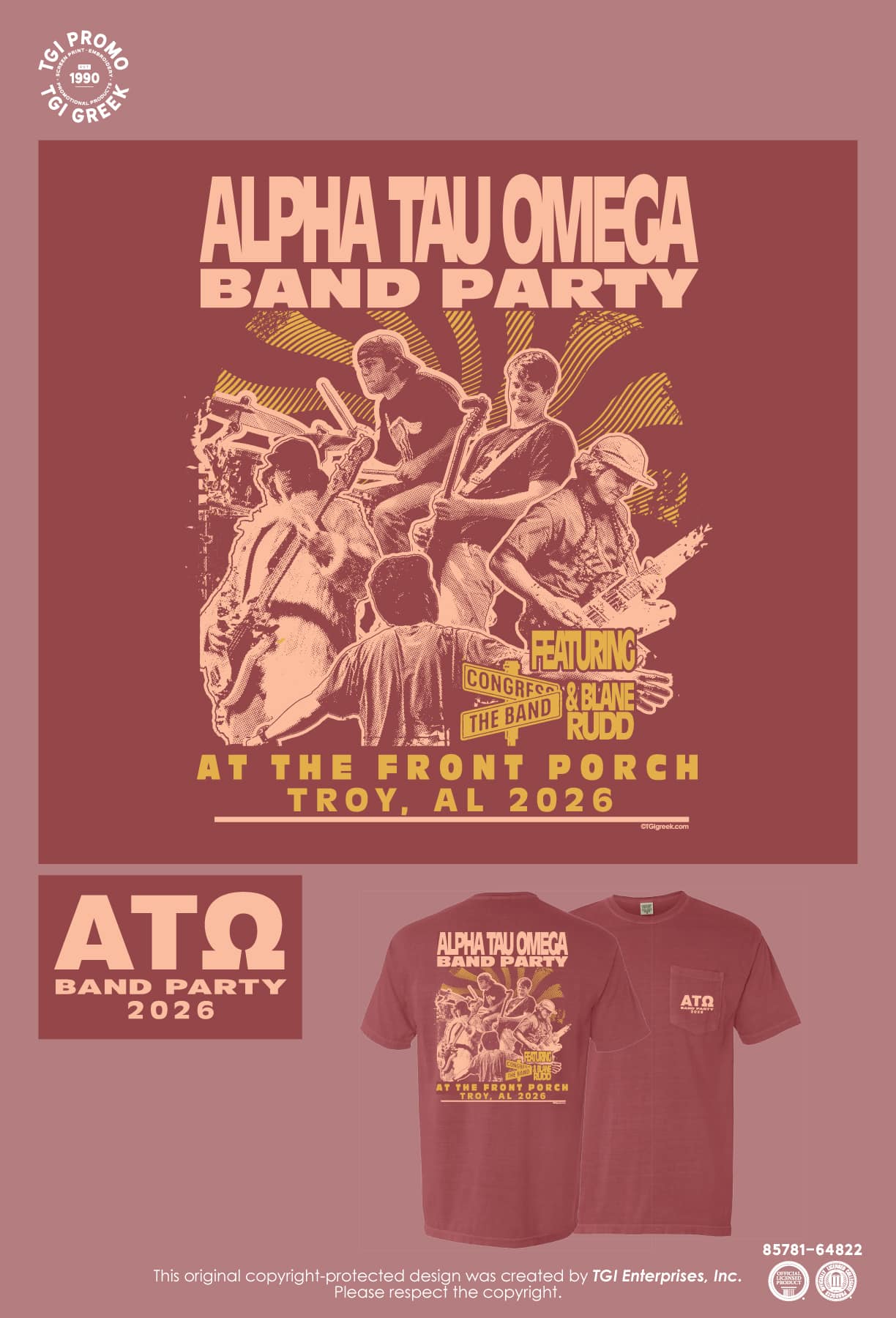 Alpha Tau Omega – TROY Band Party