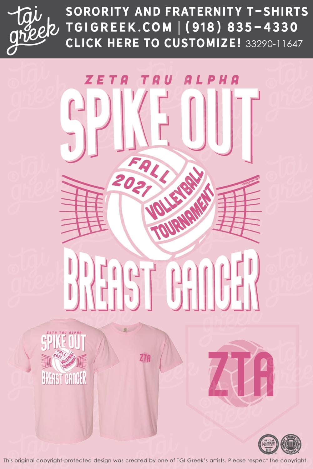 Zeta Tau Alpha – WRSU Spike Out