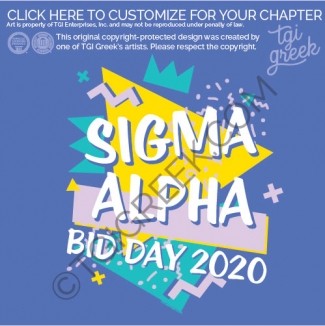 Sigma Alpha – bid Day