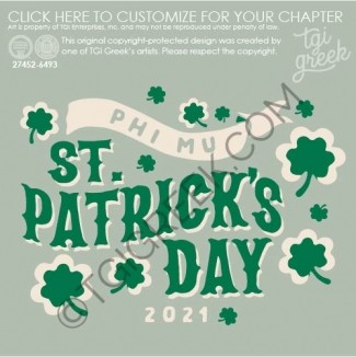 Phi Mu – USAL st Pattys Day