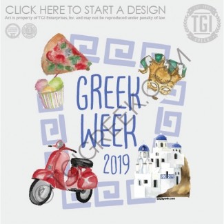 TGI-Greek Week watercolor