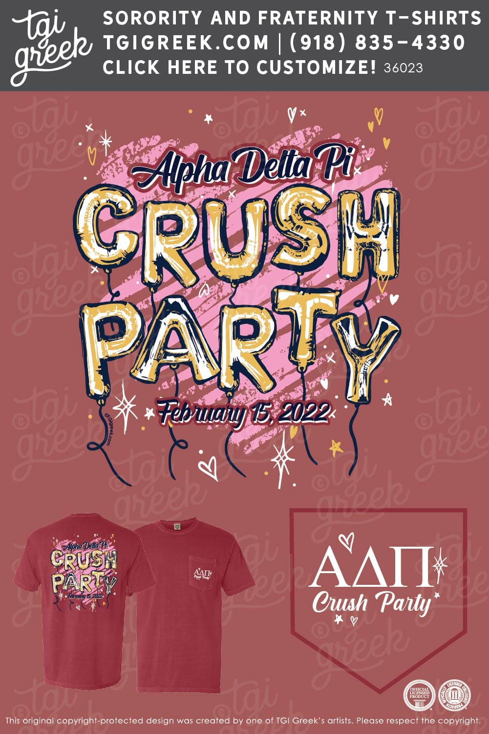 Alpha Delta Pi – UNCW Crush Party
