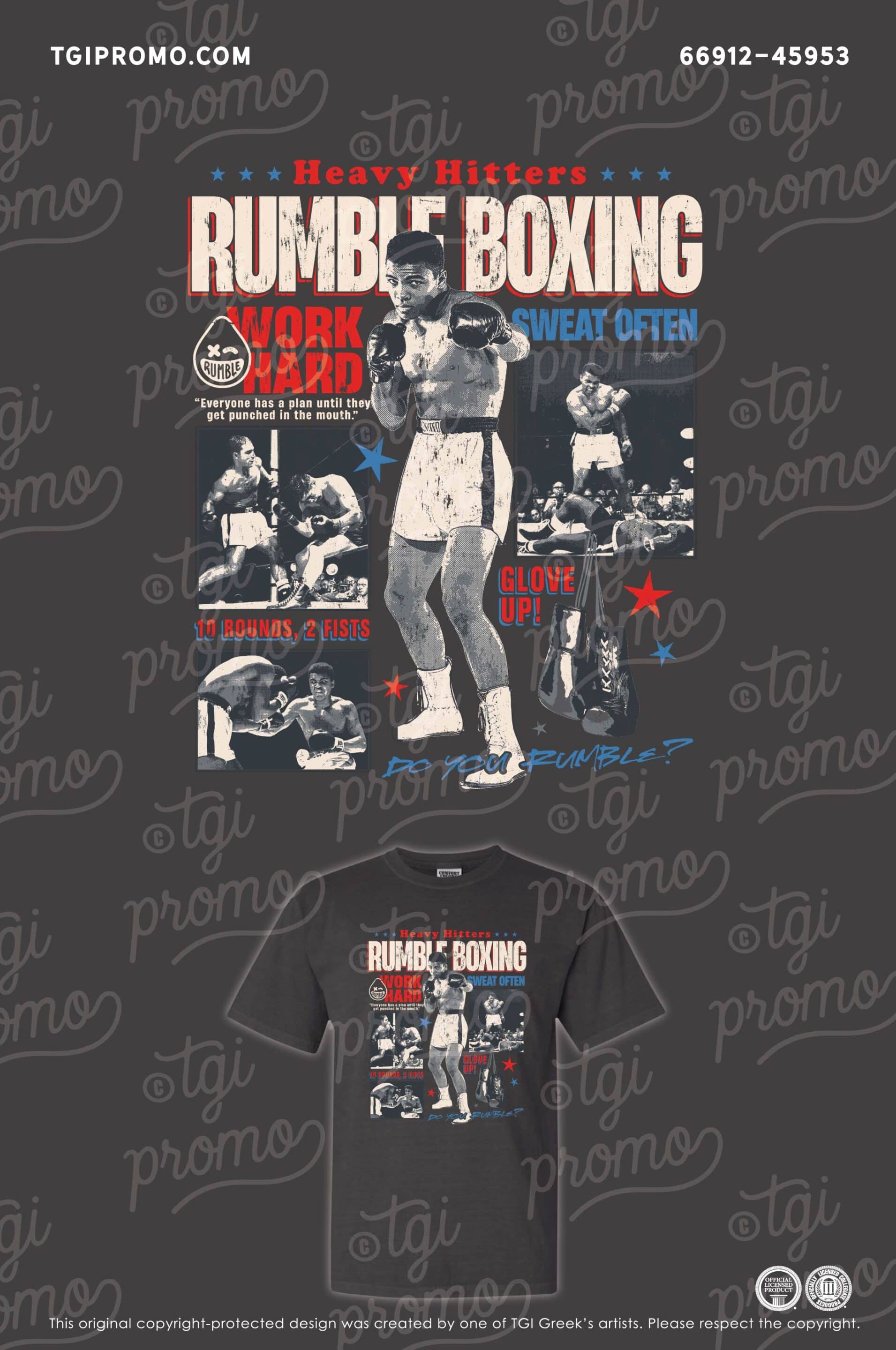 Rumble Boxing – Tee
