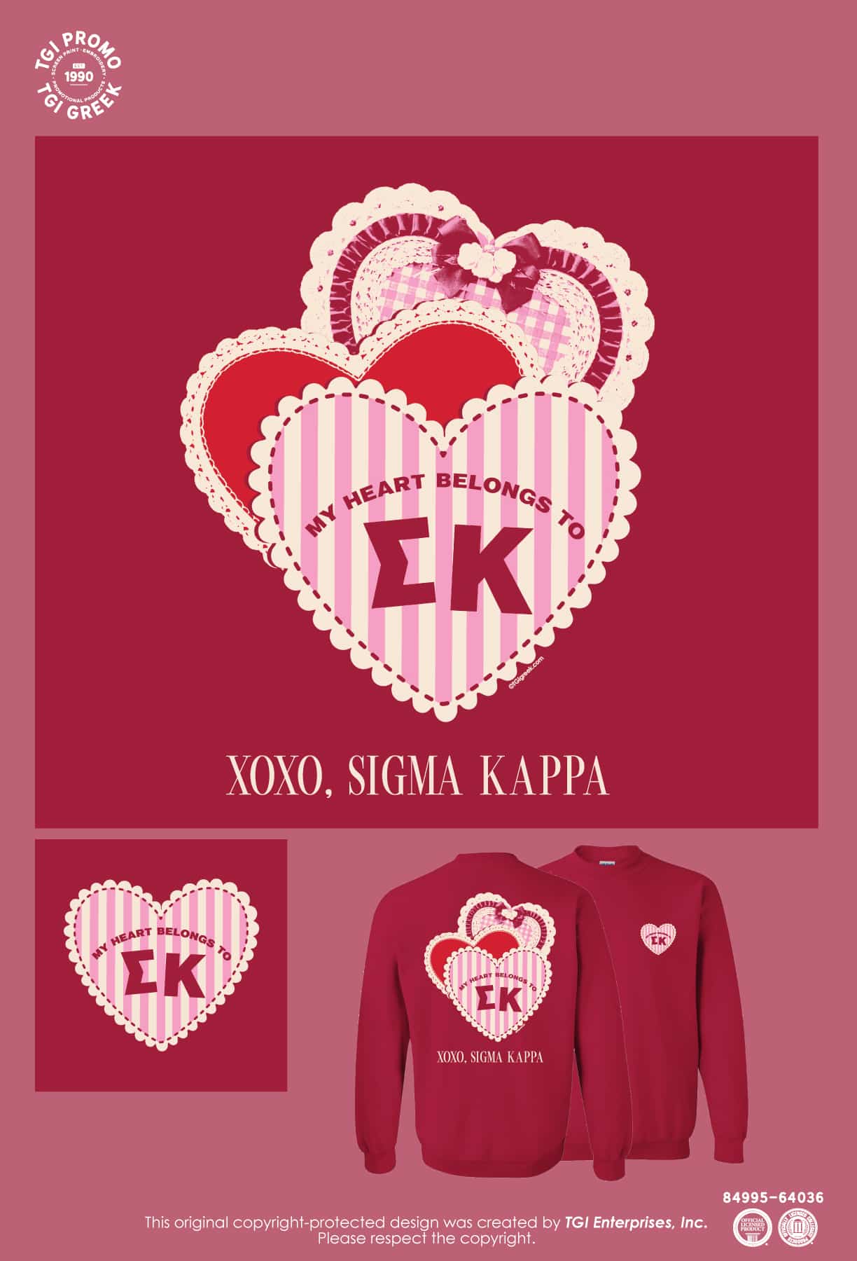 Sigma Kappa – INSU PR Crewneck
