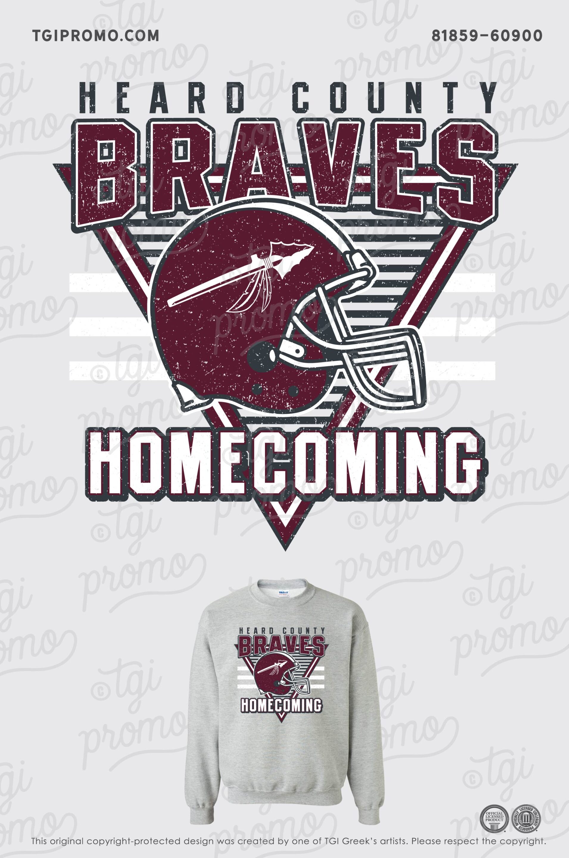 Heard County HS – Football Shirt