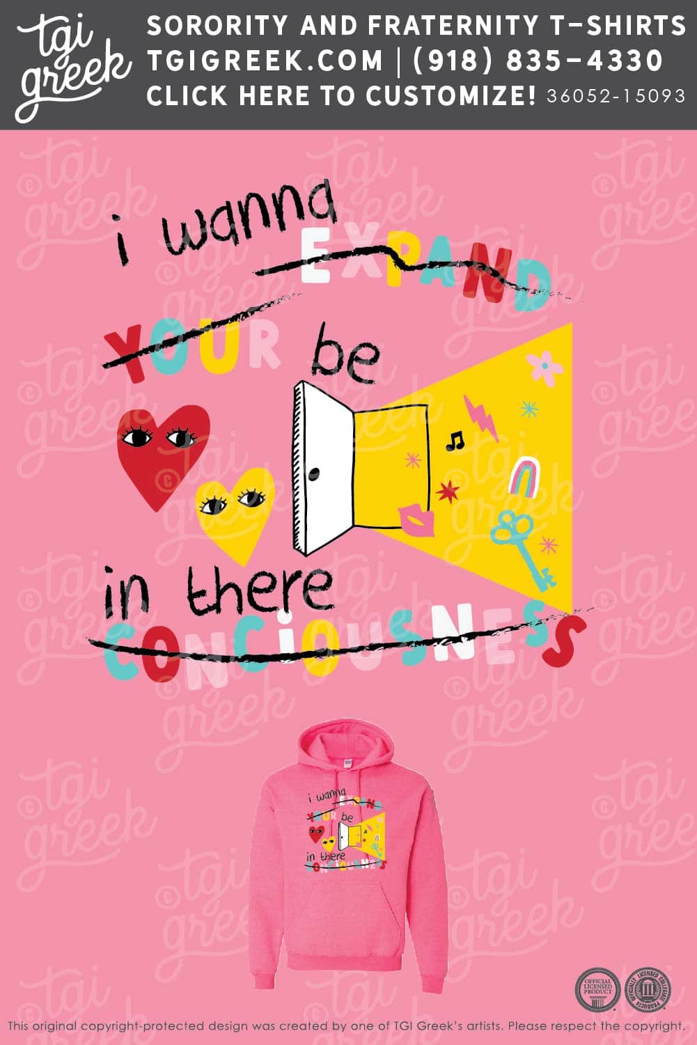 Kappa Kappa Gamma – MIZZ Pink Hoodie