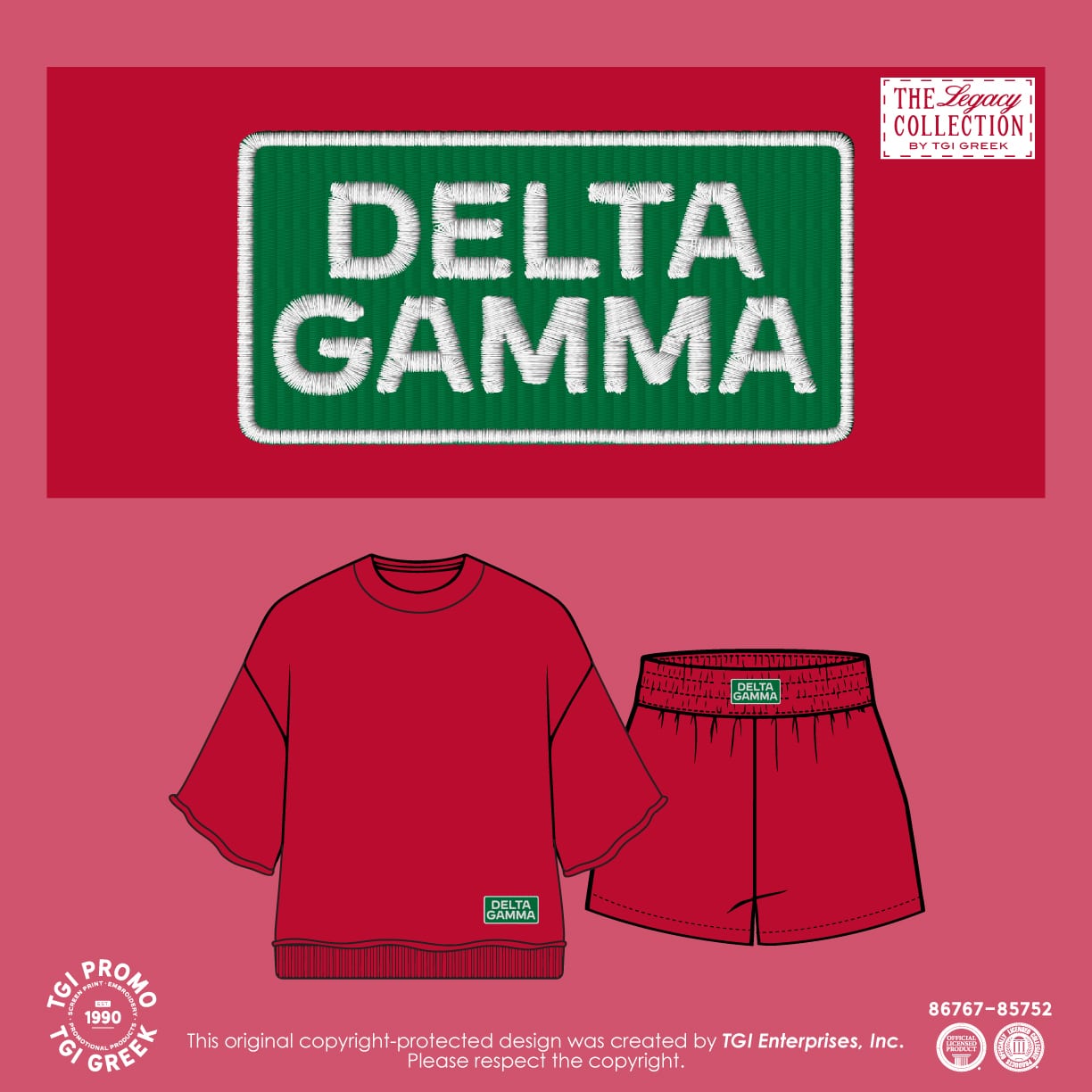 Delta Gamma – AUB Spring PR Shorts Set