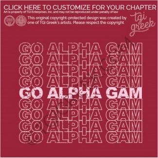 Alpha Gamma Delta – go Alpha Gam