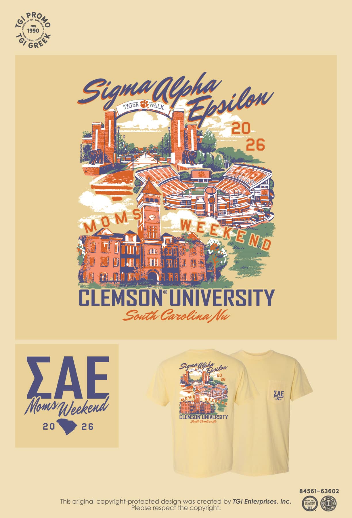 Sigma Alpha Epsilon – CLEM Mom’s Weekend