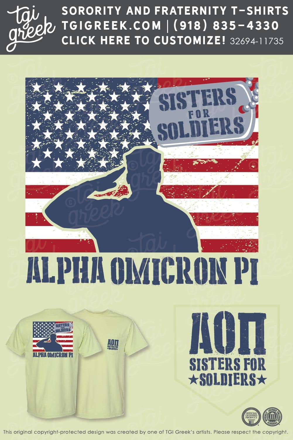 Alpha Omicron Pi – TSU Sisters for Soldiers