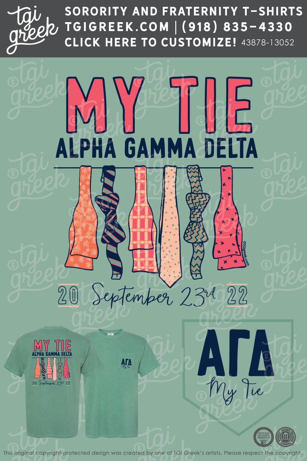 Alpha Gamma Delta – ECAU My Tie