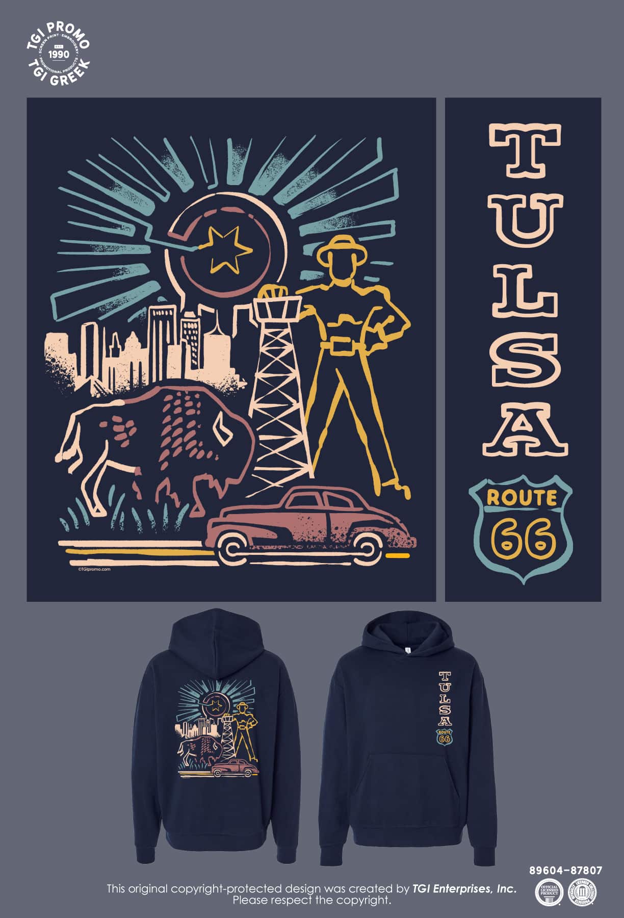 TGI Promo – Cap Cruise Party Zone TUL Driller Hoodie