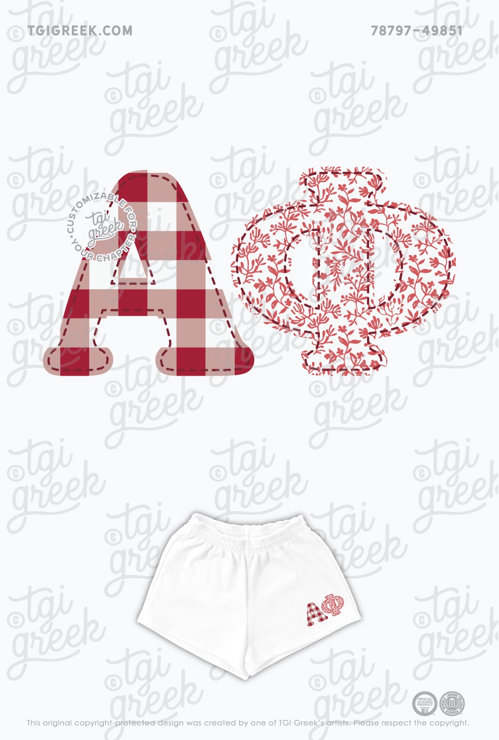 Alpha Phi – CLEM PR Shorts
