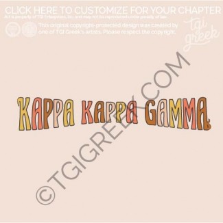 TGI Kappa Kappa Gamma Small Flame PR