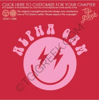 Alpha Gamma Delta – TSU Smiley Henley