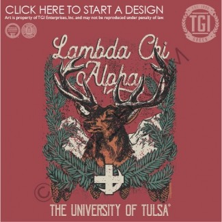 Lambda Chi Alpha-TU Christmas Sweatshirt