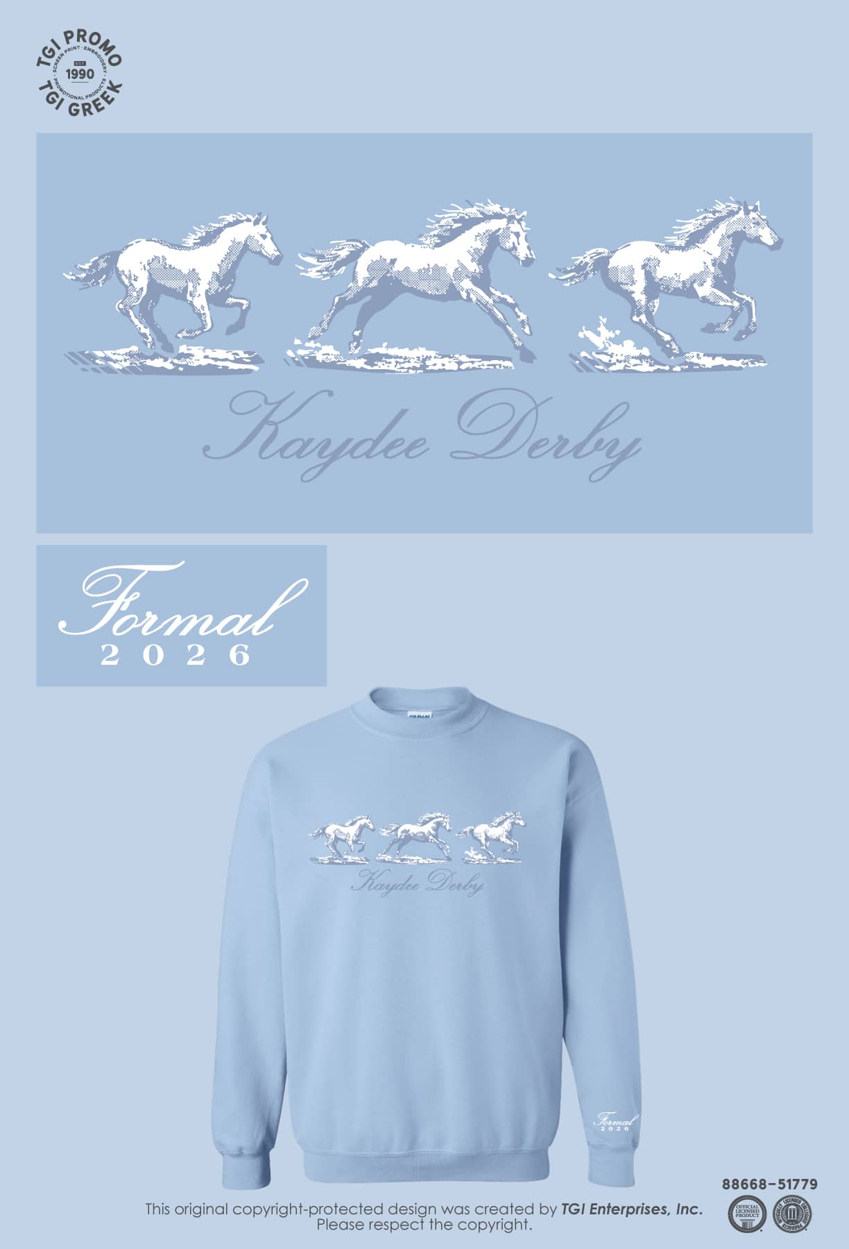 Kappa Delta – MORE Derby Sweatshirt