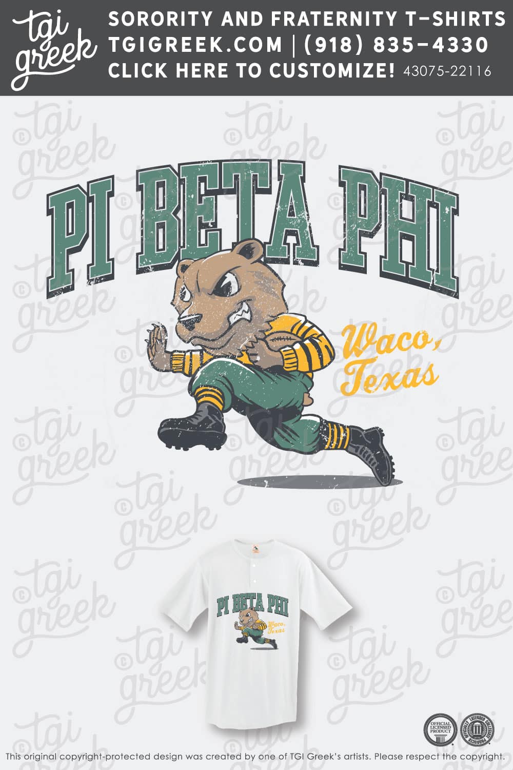 Pi Beta Phi – BAY Gameday Shirt