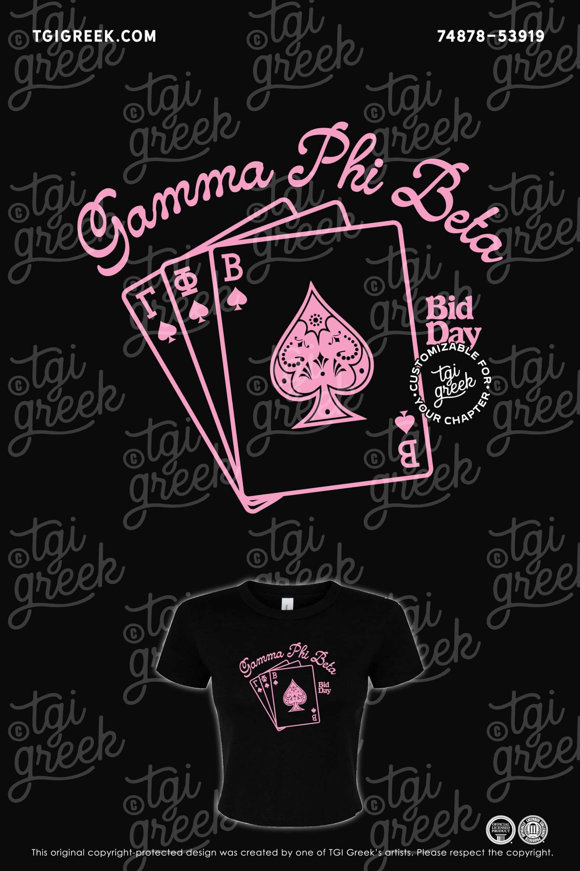TGI – Gamma Phi Beta Casino Bid Day
