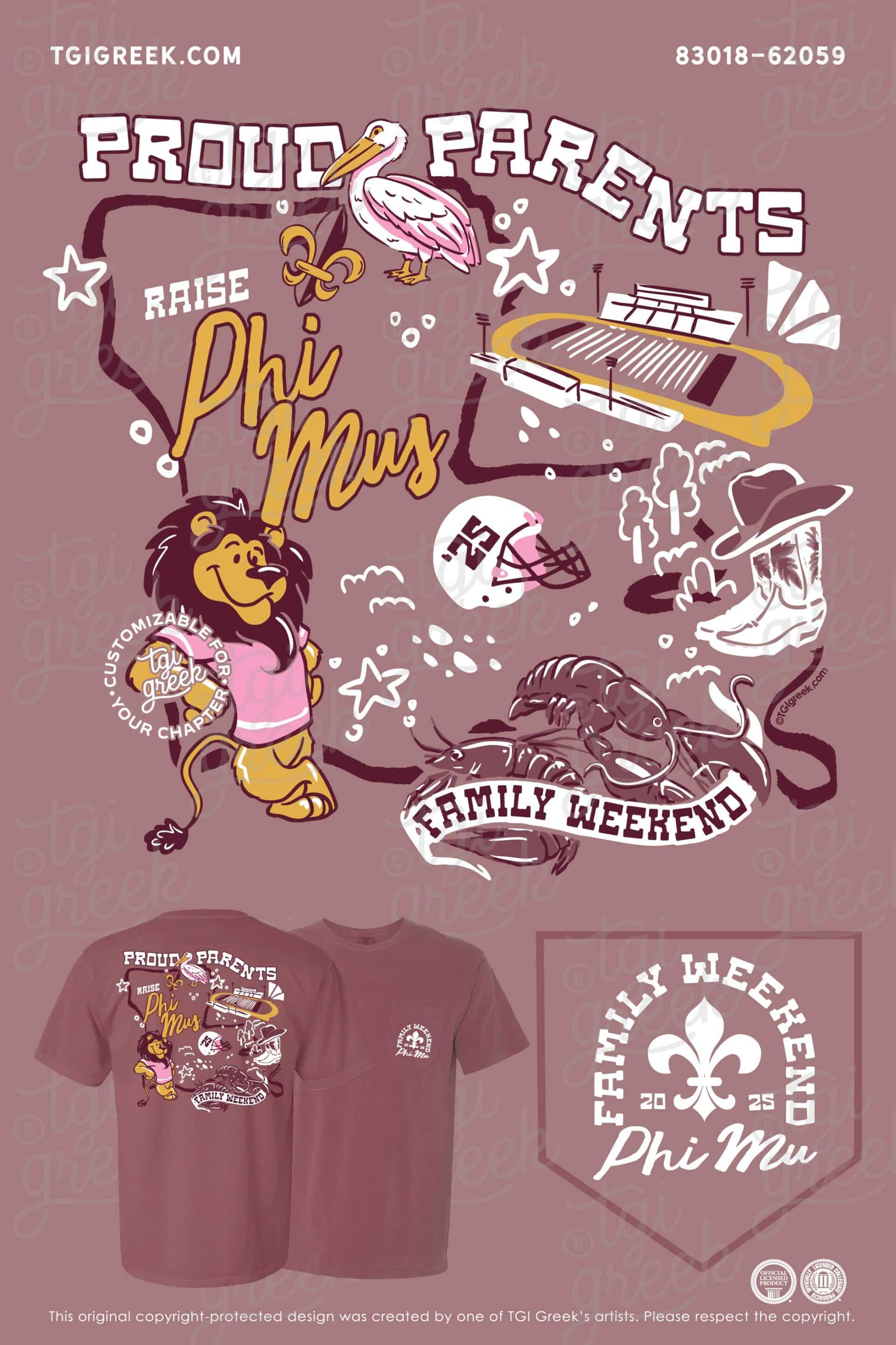 Phi Mu – ULM Parents Weekend