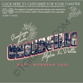 Alpha Xi Delta – ECAU Dad's Weekend
