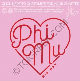 Phi Mu – Bid Day