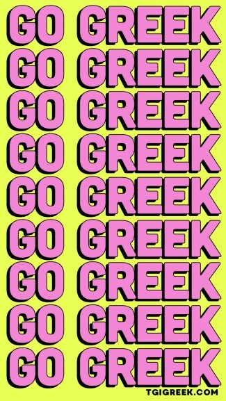 TGI Greek Phone Background