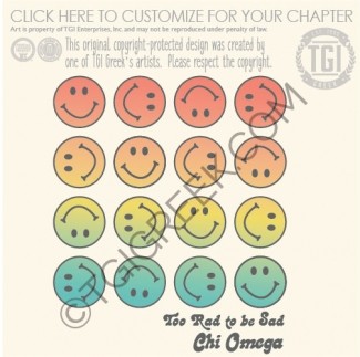 TGI – Chi Omega Smiley Face Live Sales