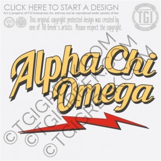 Alpha Chi Omega-KU round 1 shirt