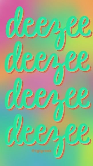 Delta Gamma – Phone Background