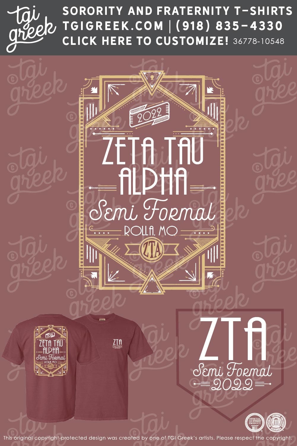 Zeta Tau Alpha – MUST Semi Formal