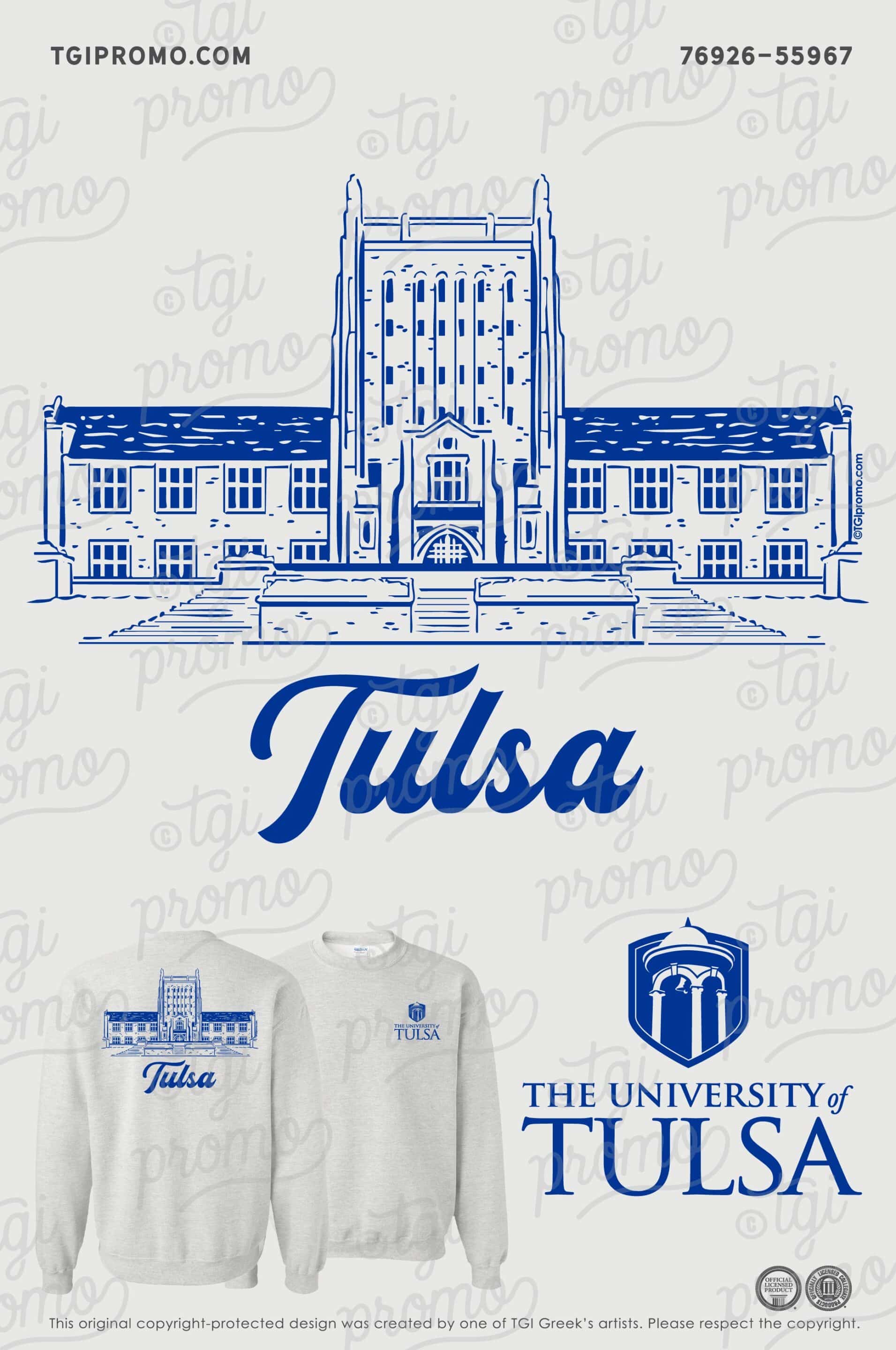 University of Tulsa – Library Shirt