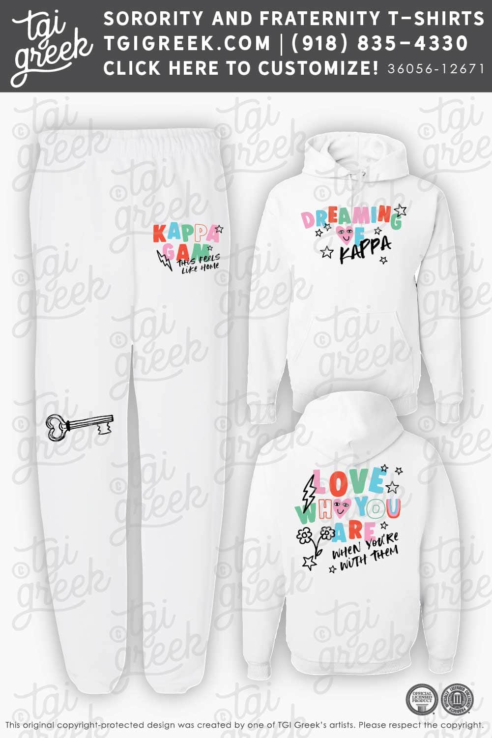 Kappa Kappa Gamma – MIZZ Sweatpants Set