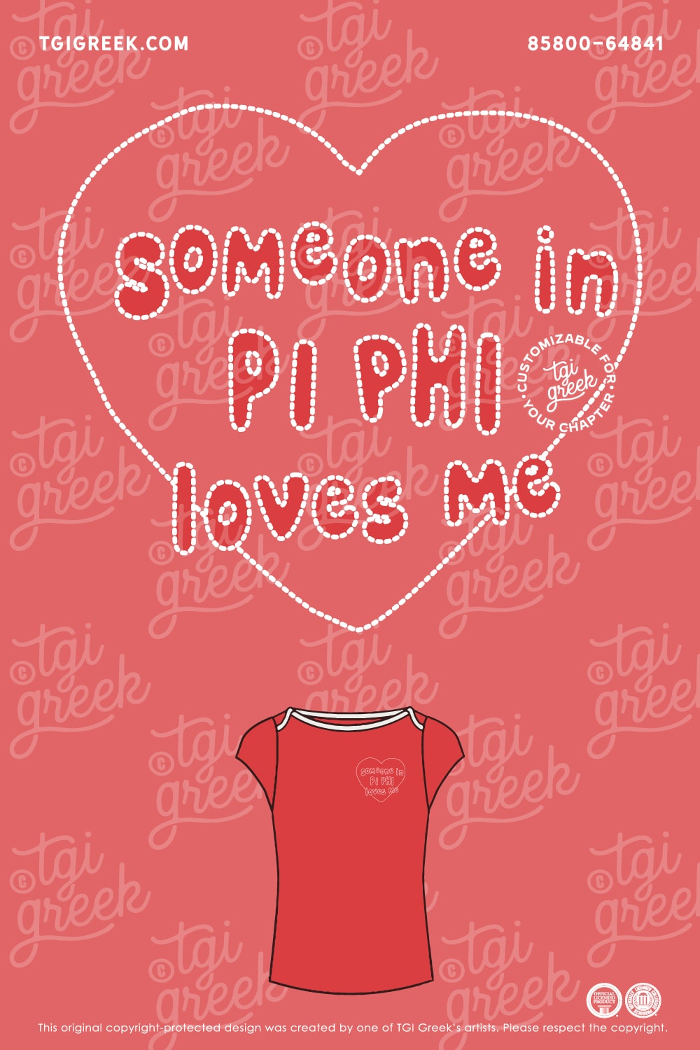Pi Beta Phi – TGI Loves Me Boat Neck