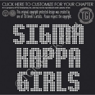 Sigma Kappa Girls Bid Day