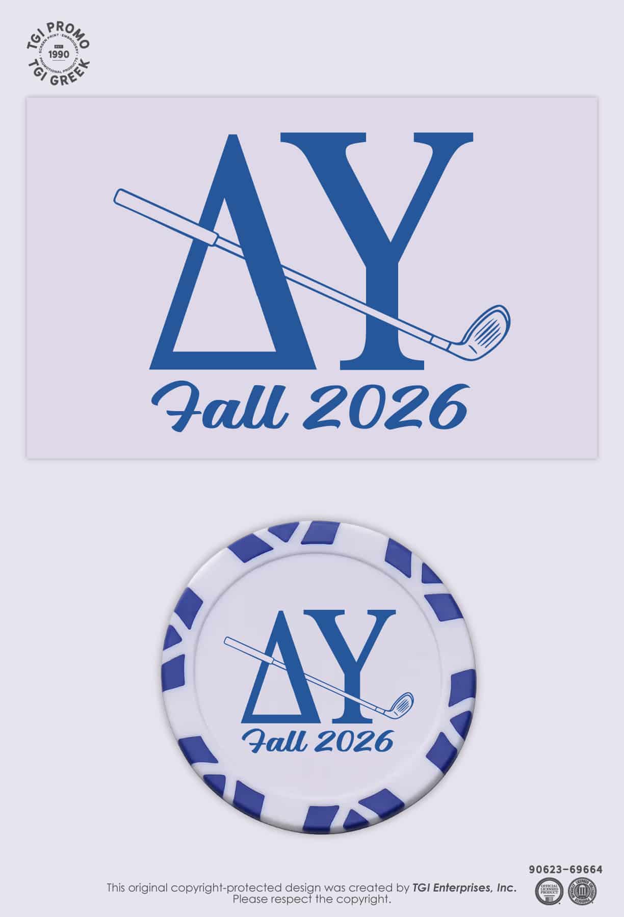 Delta Upsilon – TGI Greek Ball Marker