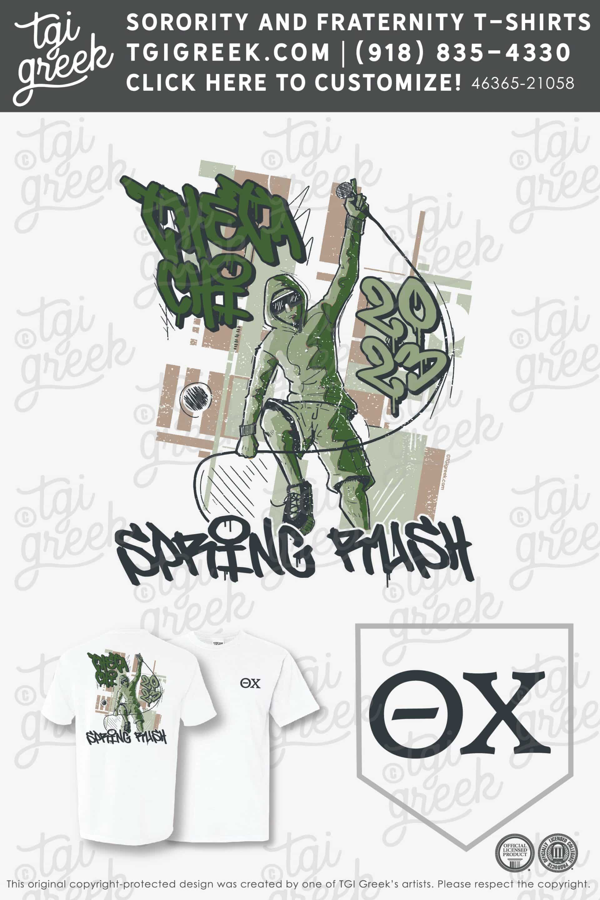 TGI – Theta Chi Grafitti Spring Recruitment