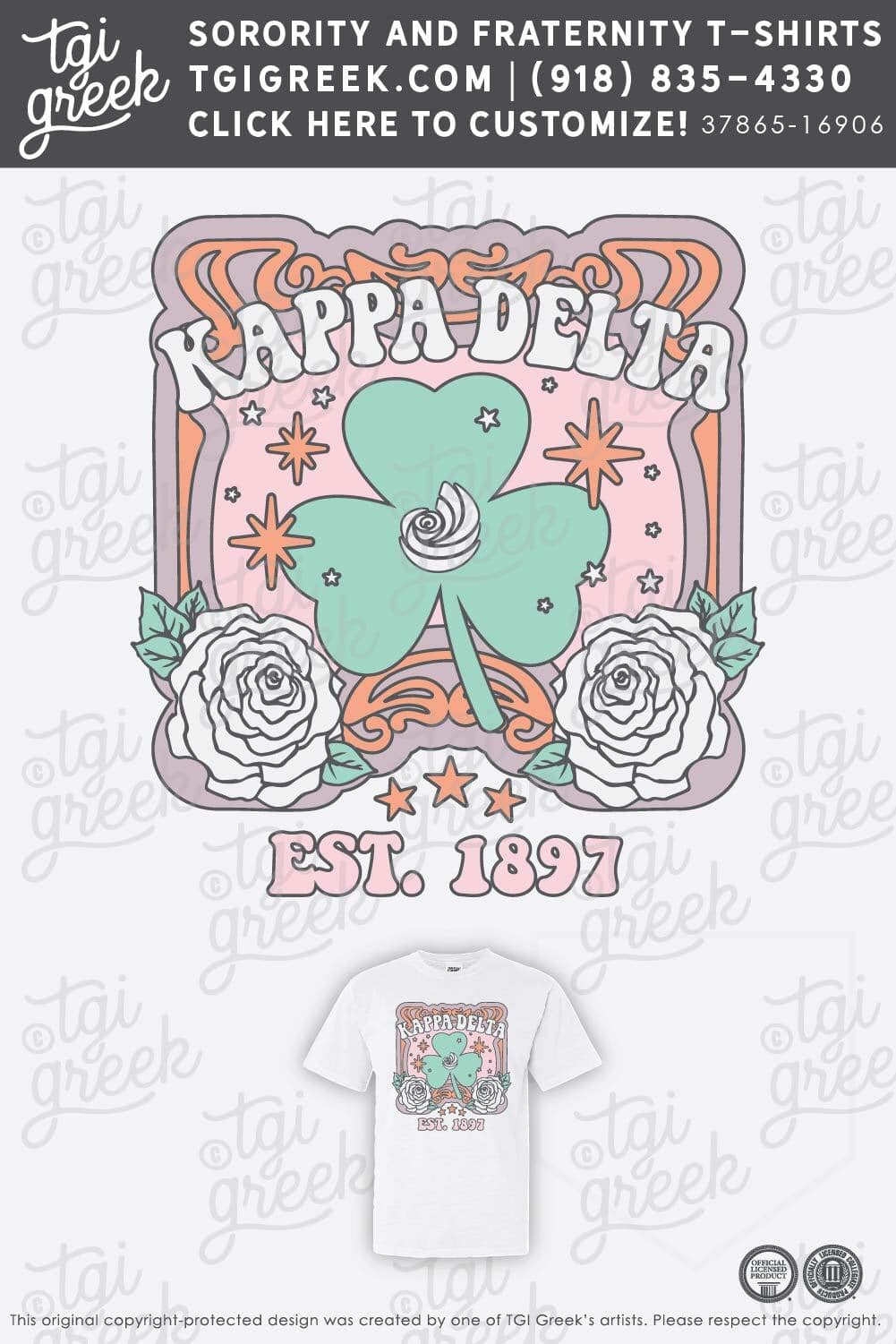 TGI – Kappa Delta Art Nouveau Tees