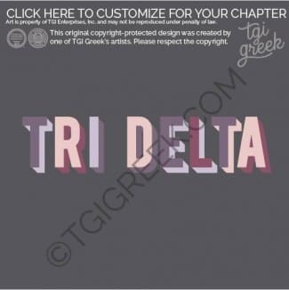 Delta Delta Delta – WOFF PR Sweatshirt