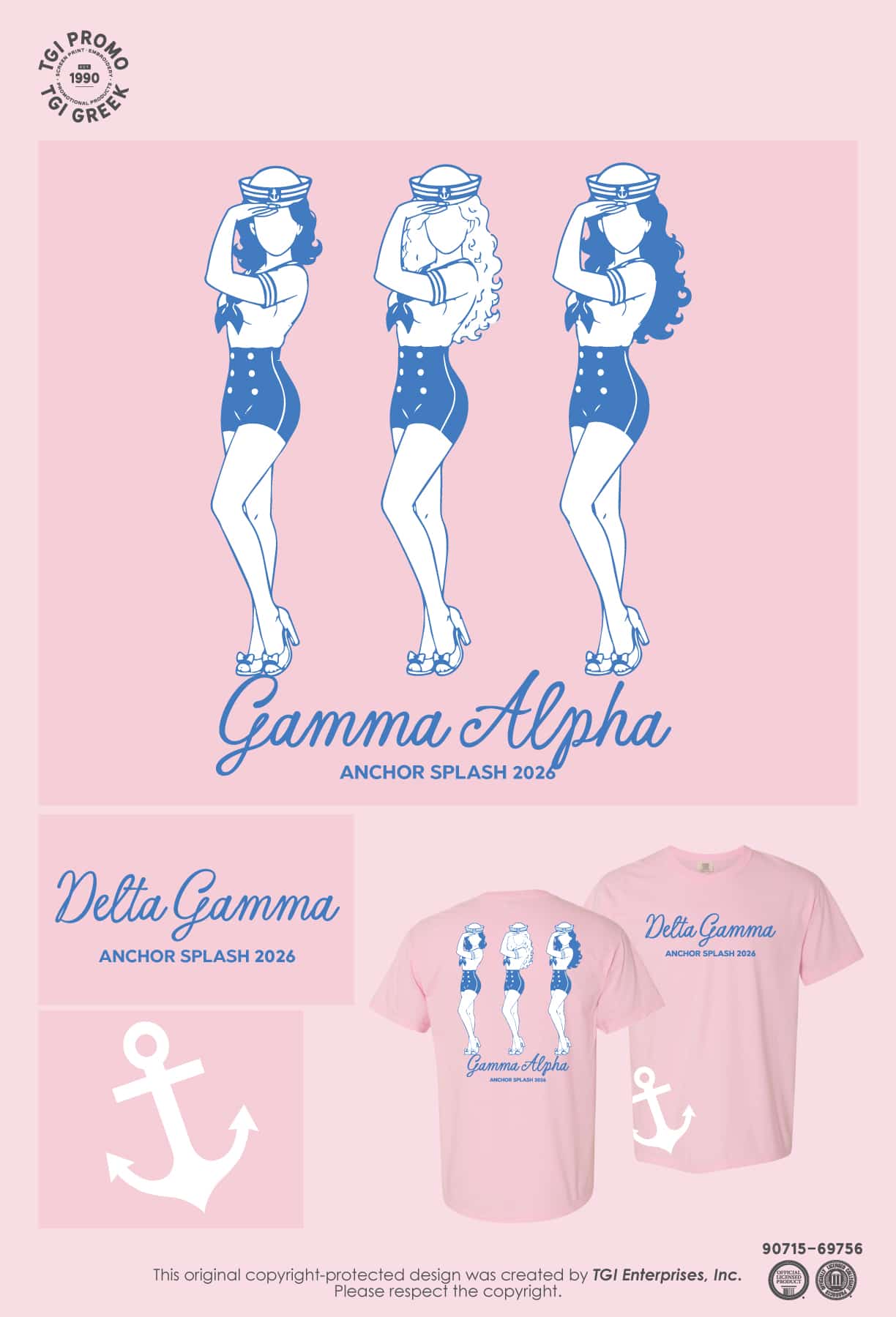 Delta Gamma – TENNKN Anchor Splash