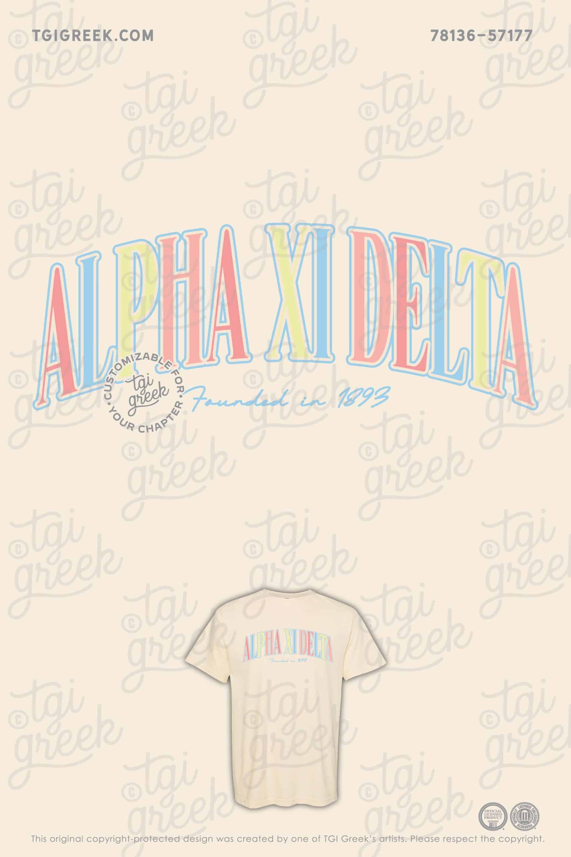 Alpha Xi Delta – UCO Colorful