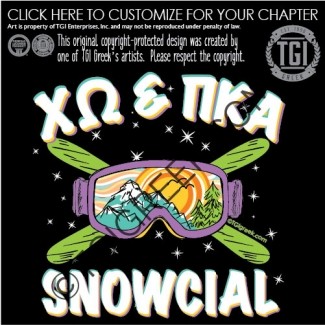 Chi Omega-ECU Snowcial