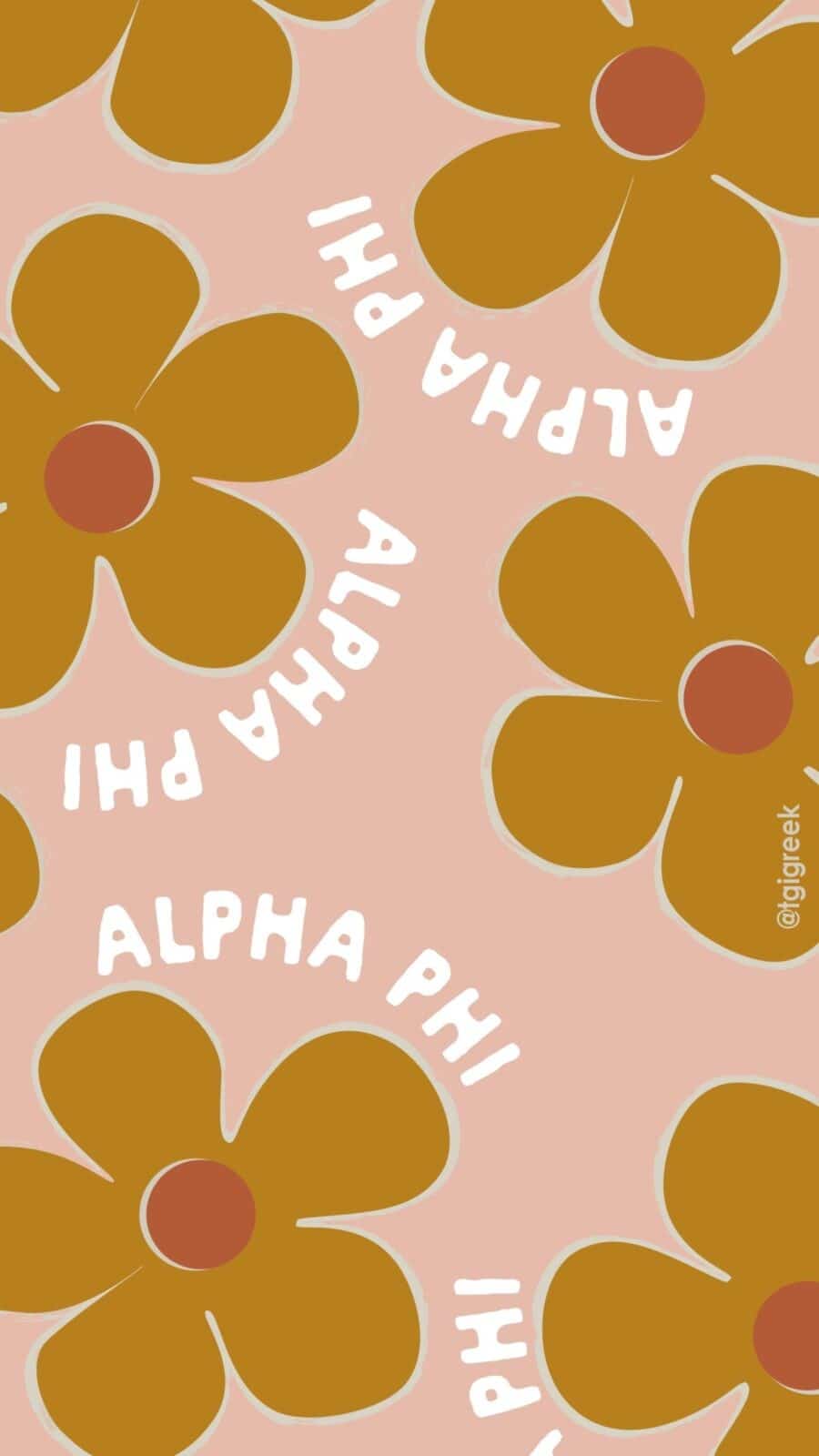 Alpha Phi – Free Phone Background