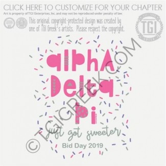 Alpha Delta Pi-JU bid Day Shirt