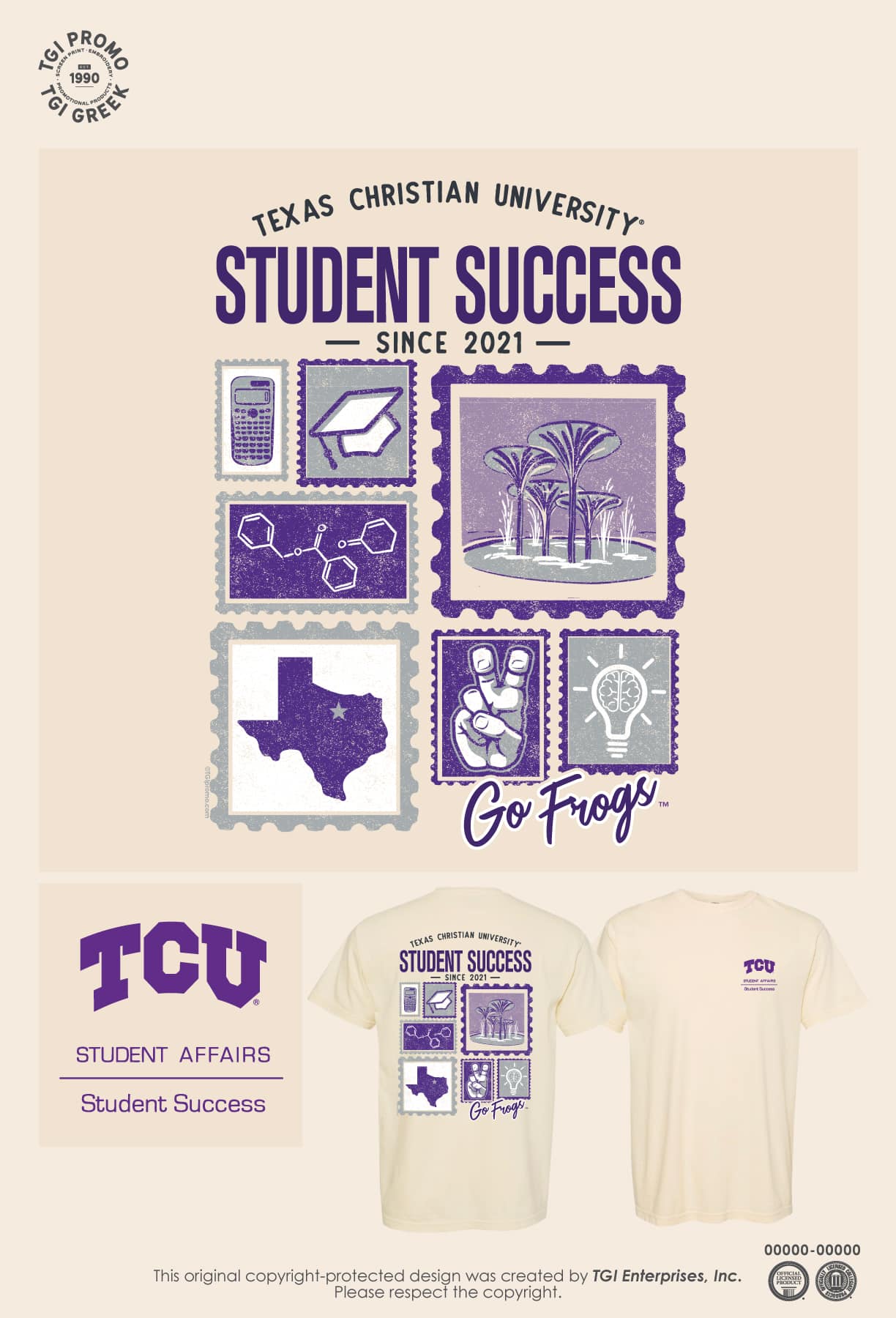 Texas Christian University – Student Success Shirts